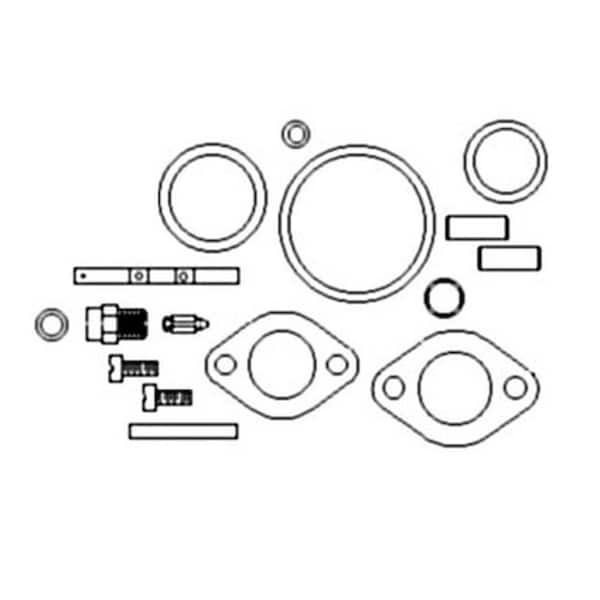 Aftermarket carburetor rebuild DLTX-34, Marvel Schebler DLTX-34 Fits John Deere B MSCK18 - main